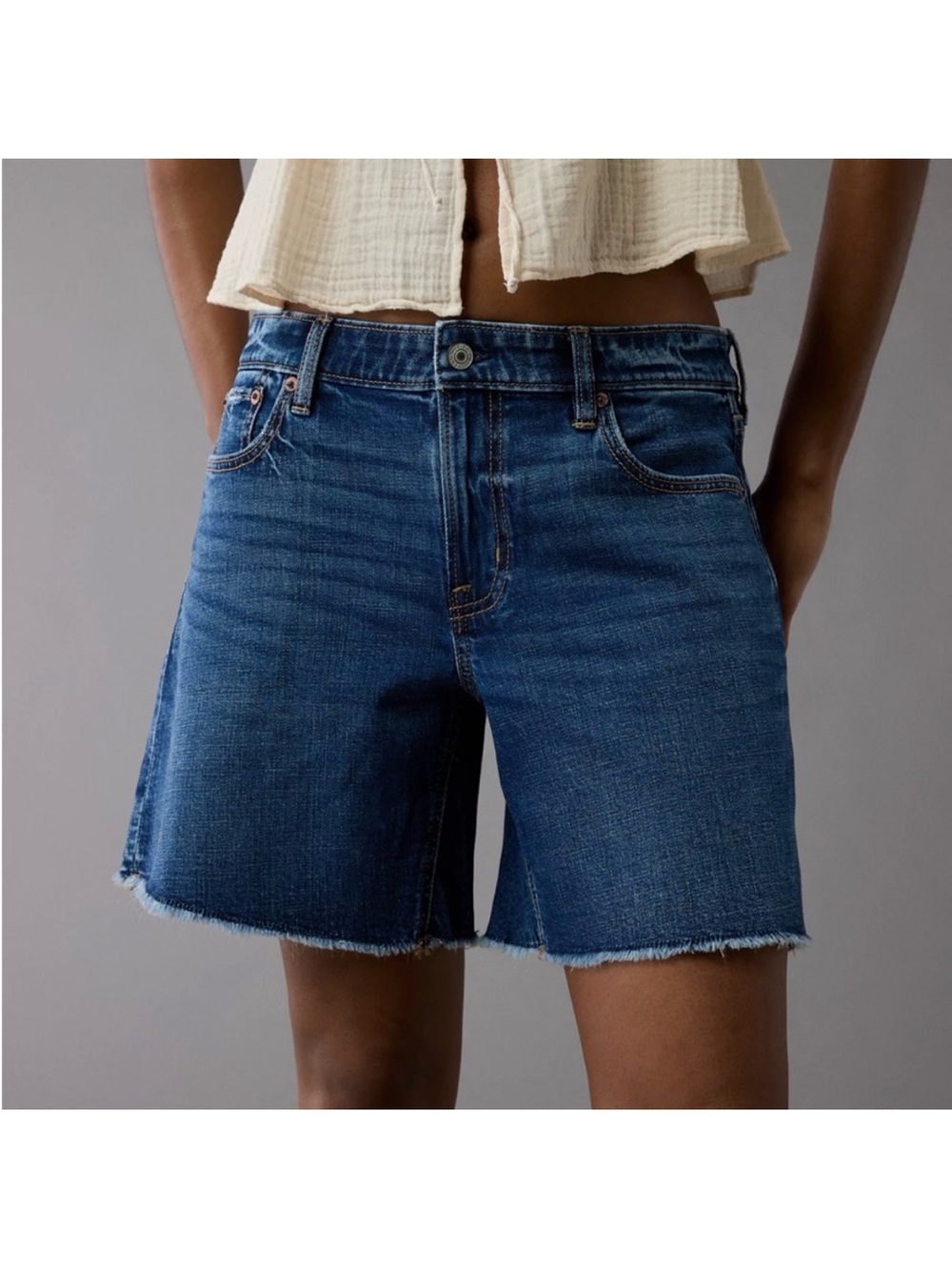 American Eagle Outfitters 8” Dreamy Drape Stretch Shorts